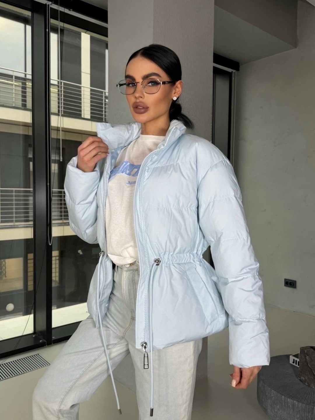 объемный пуховик,куртка стильная,куртка модная,куртка повседневная,женская зимняя куртка