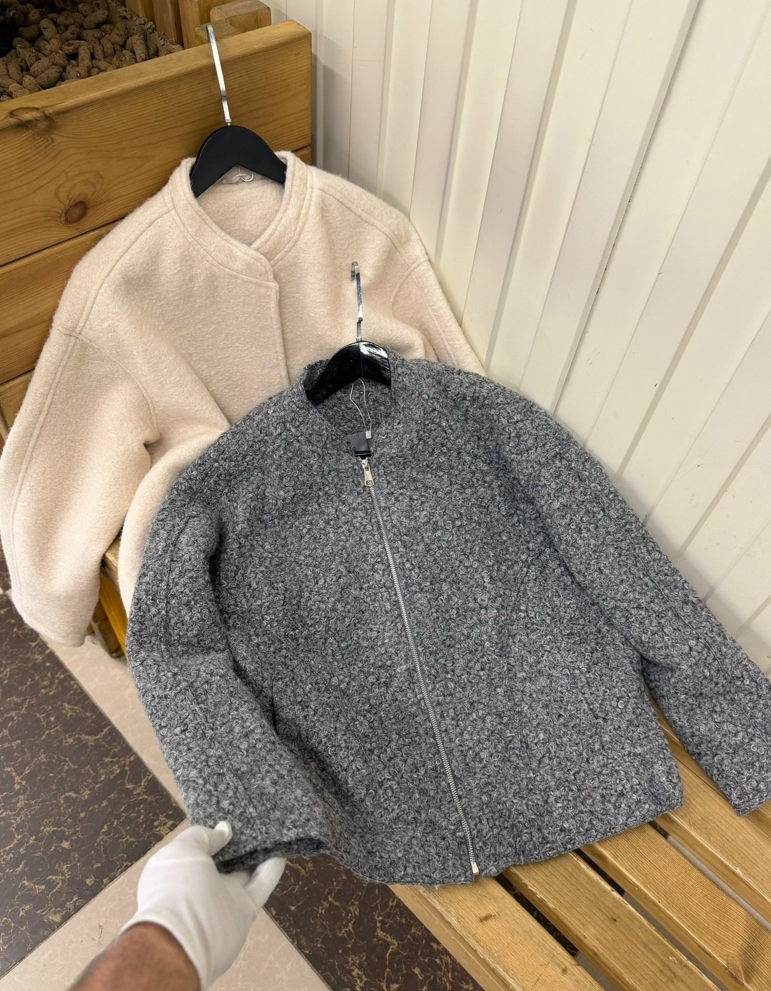 куртка бомбер,бежевый бомбер,куртка оверсайз,женская модная свободная серая теплая куртка,бежевая куртка