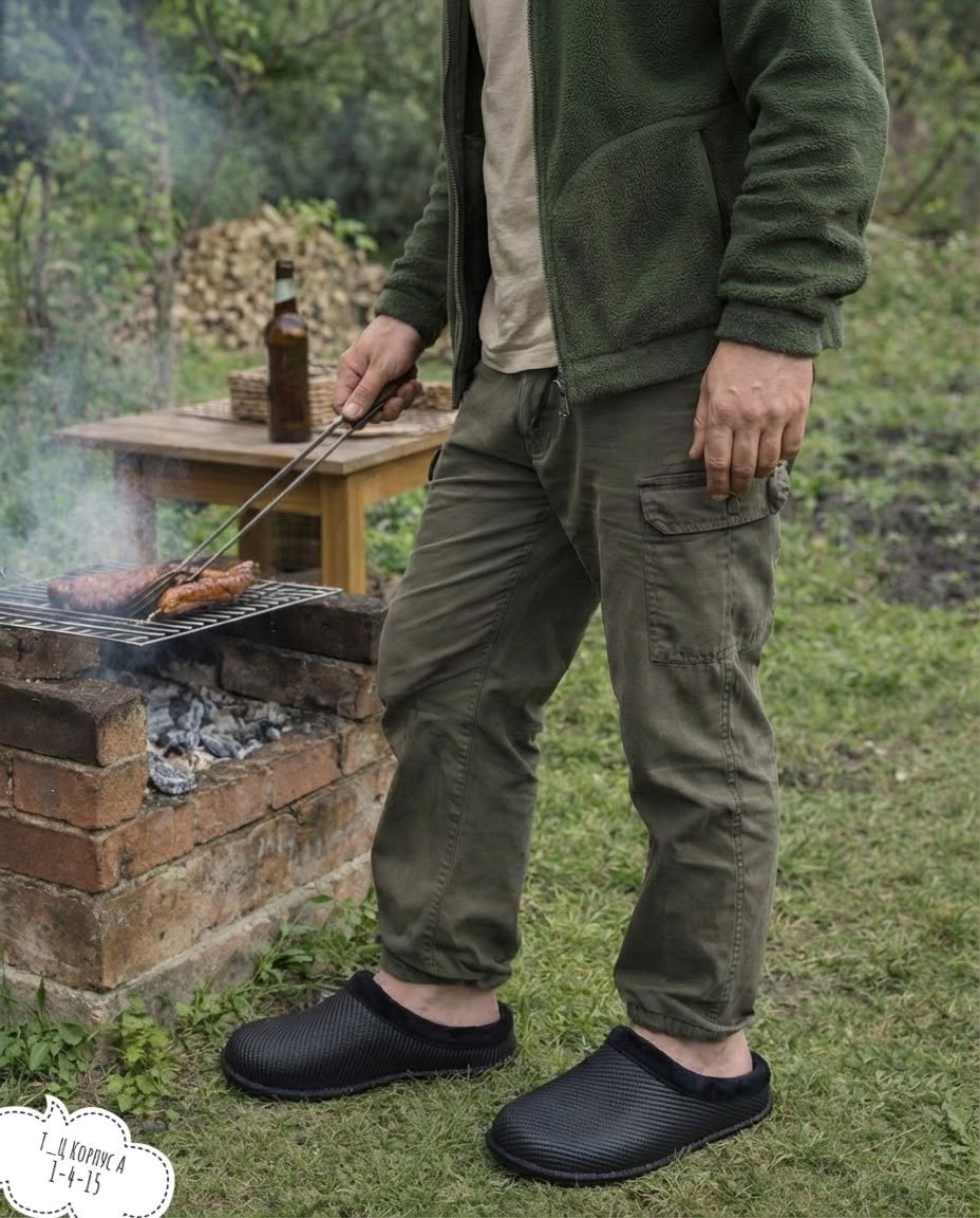 ,мужские тапочки,модные тапочки,тапочки для мужчин и женщин,сабо утепленное