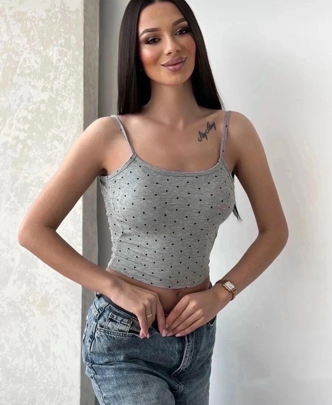 топ женский,топ кроп с чашками на тонких бретельках v_united 329077106,кроп топ,топ черный,топик