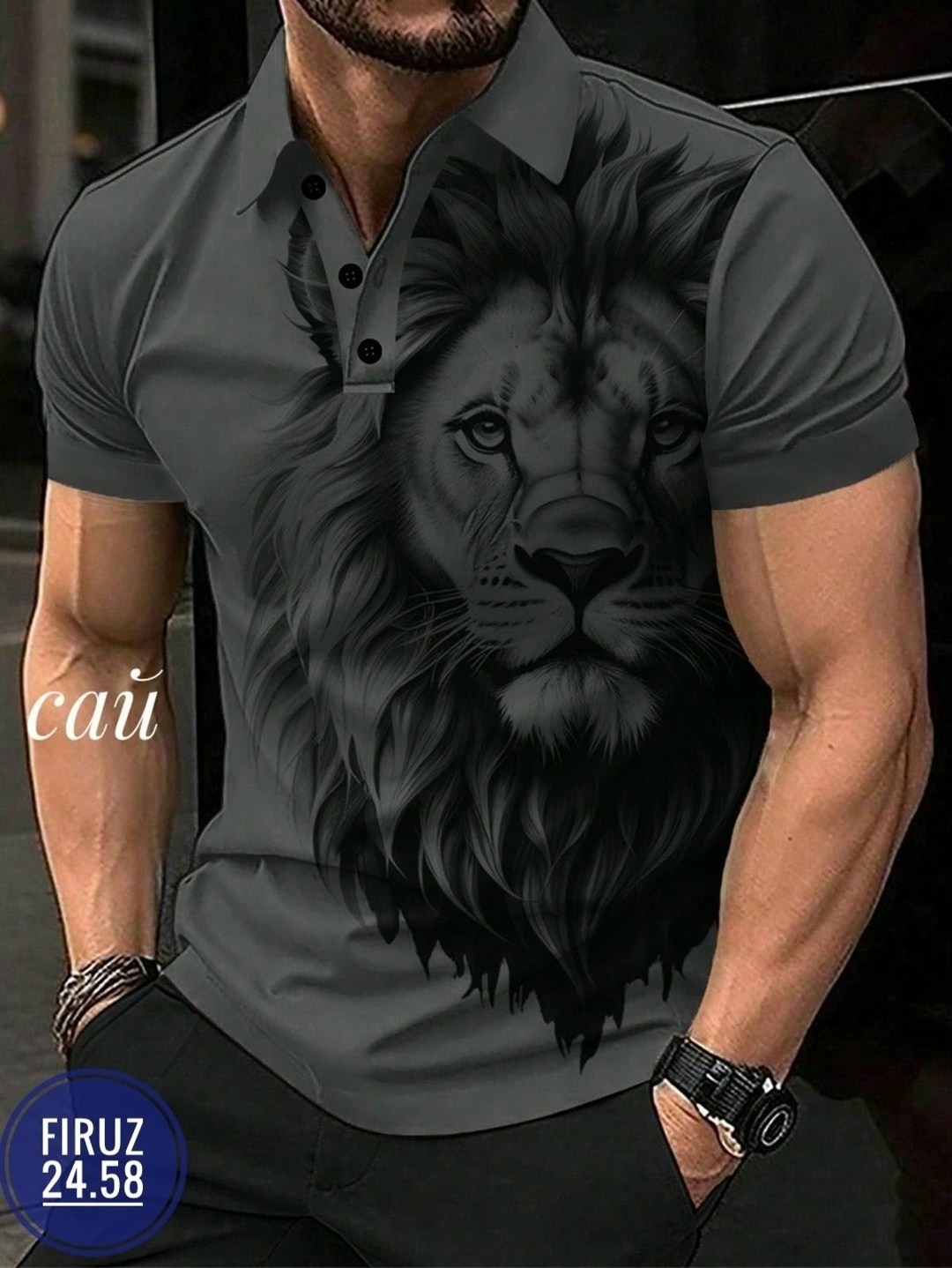 футболка поло мужская,футболка для мужчин хб,футболки мужские,футболка для мужественных образов с королем,мужская рубашка поло с принтом