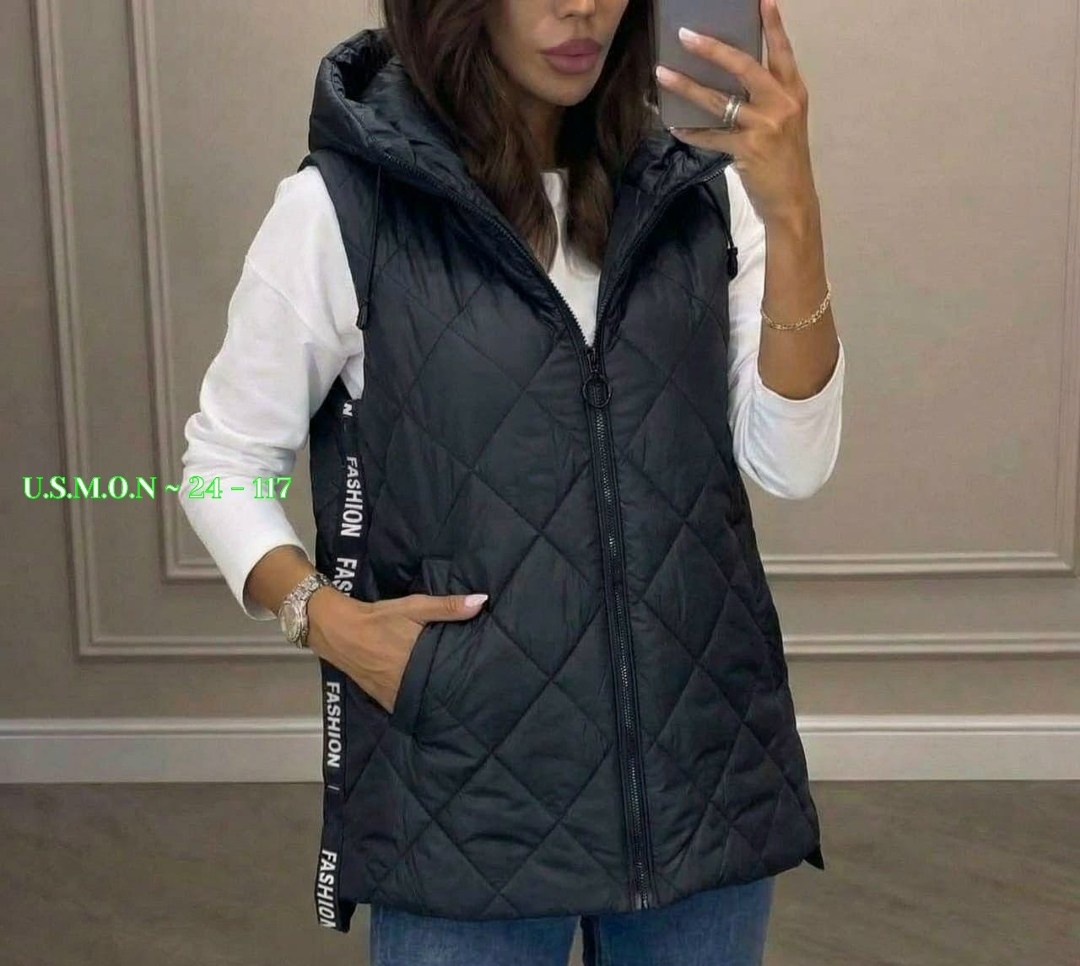 жилет на синтепоне женский,жилетка женская,жилет женский,жилет на синтепоне,жилет с капюшоном