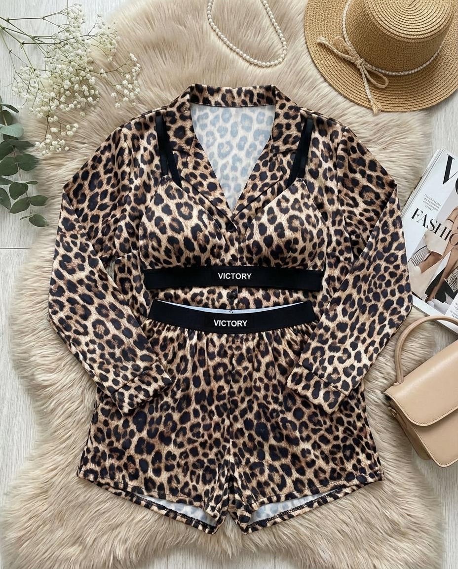 костюм леопардовый,стильные костюмы,леопардовый костюм с шортами,костюм с шортами,женские костюмы
