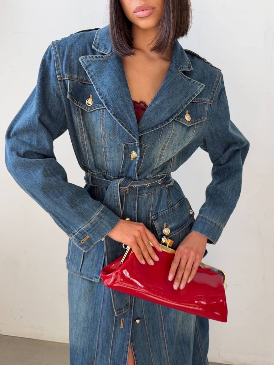 джинсовый плащ,джинсовый тренч,джинсовое пальто,джинсовый плащ женский