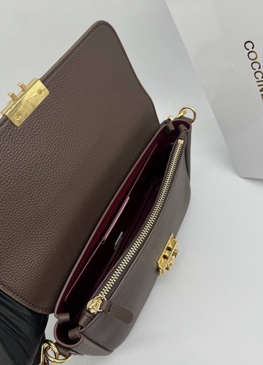 сумка coccinelle,сумка,женская сумка,бежевая сумка,стильные сумочки