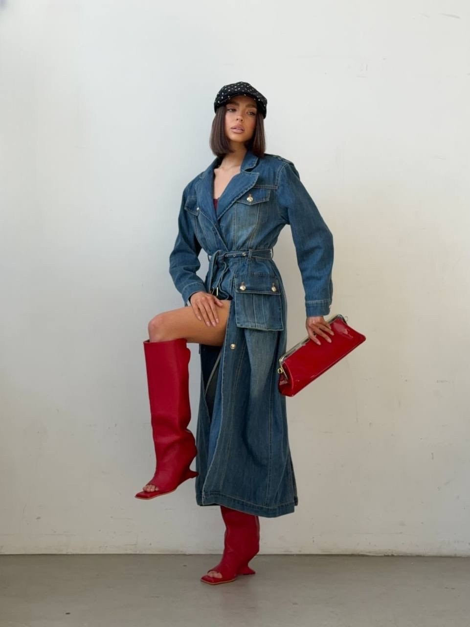 джинсовый плащ,джинсовый тренч,джинсовое пальто,джинсовый плащ женский