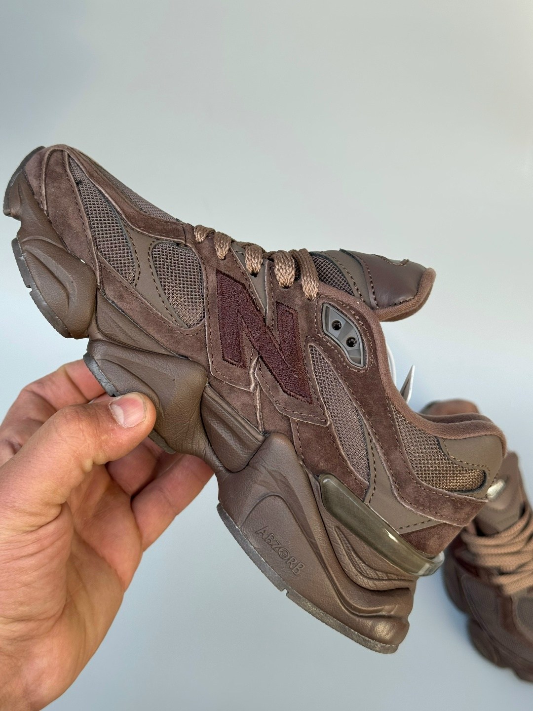 кроссовки new balance 9060,кроссовки new balance,коричневые кроссовки,повседневные кроссовки,new balance 9060 'mushroom'