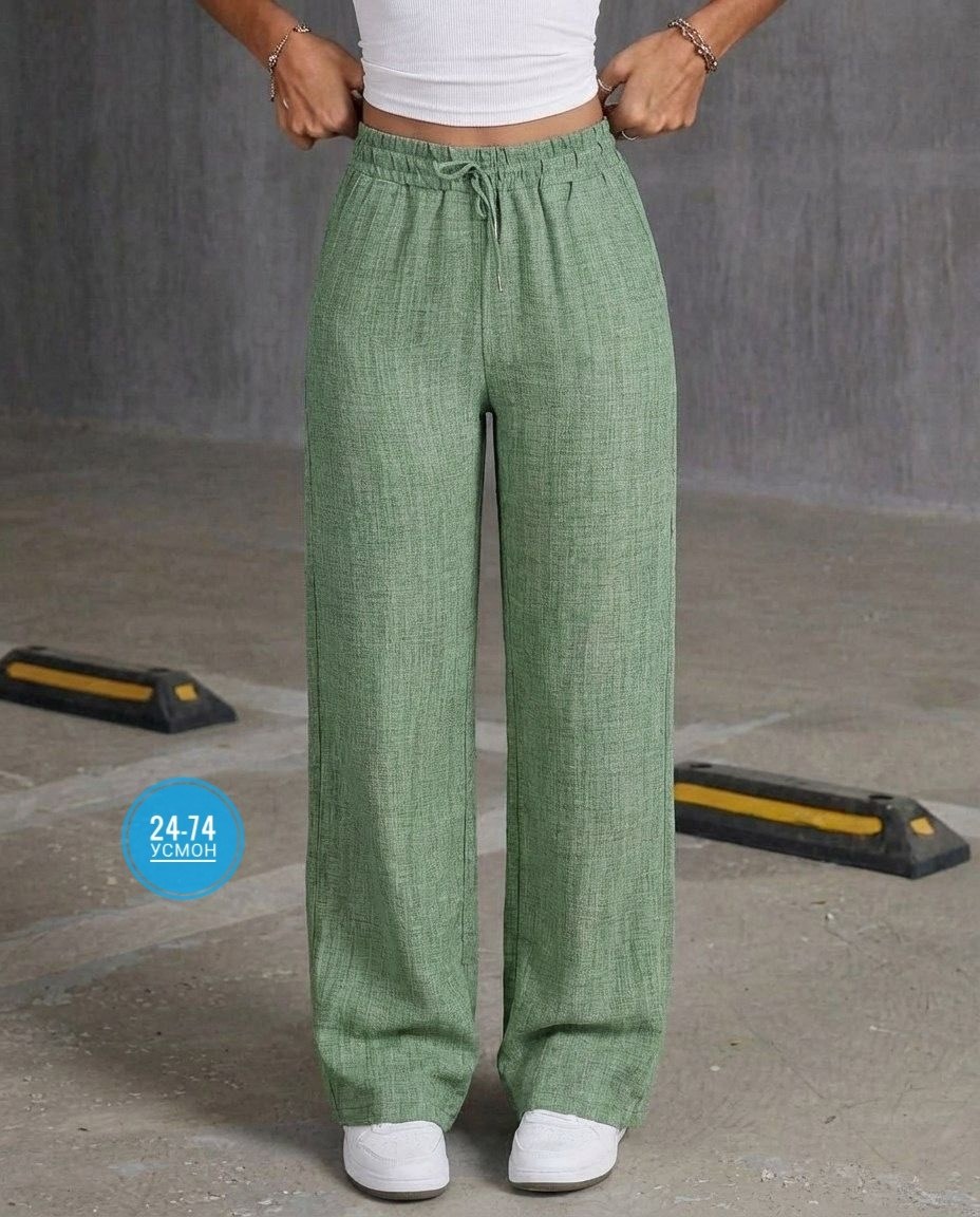 повседневные брюки,женские брюки,брюки с широкими штанинами,широкие брюки,брюки льняные