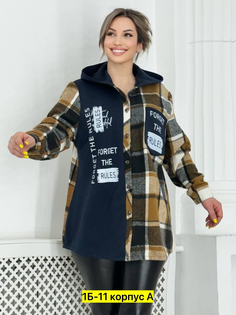 женская рубашка,худи оверсайз теплая в клетку удлиненная roza fashion,рубашка женская теплая,кофта женская,теплая кофта