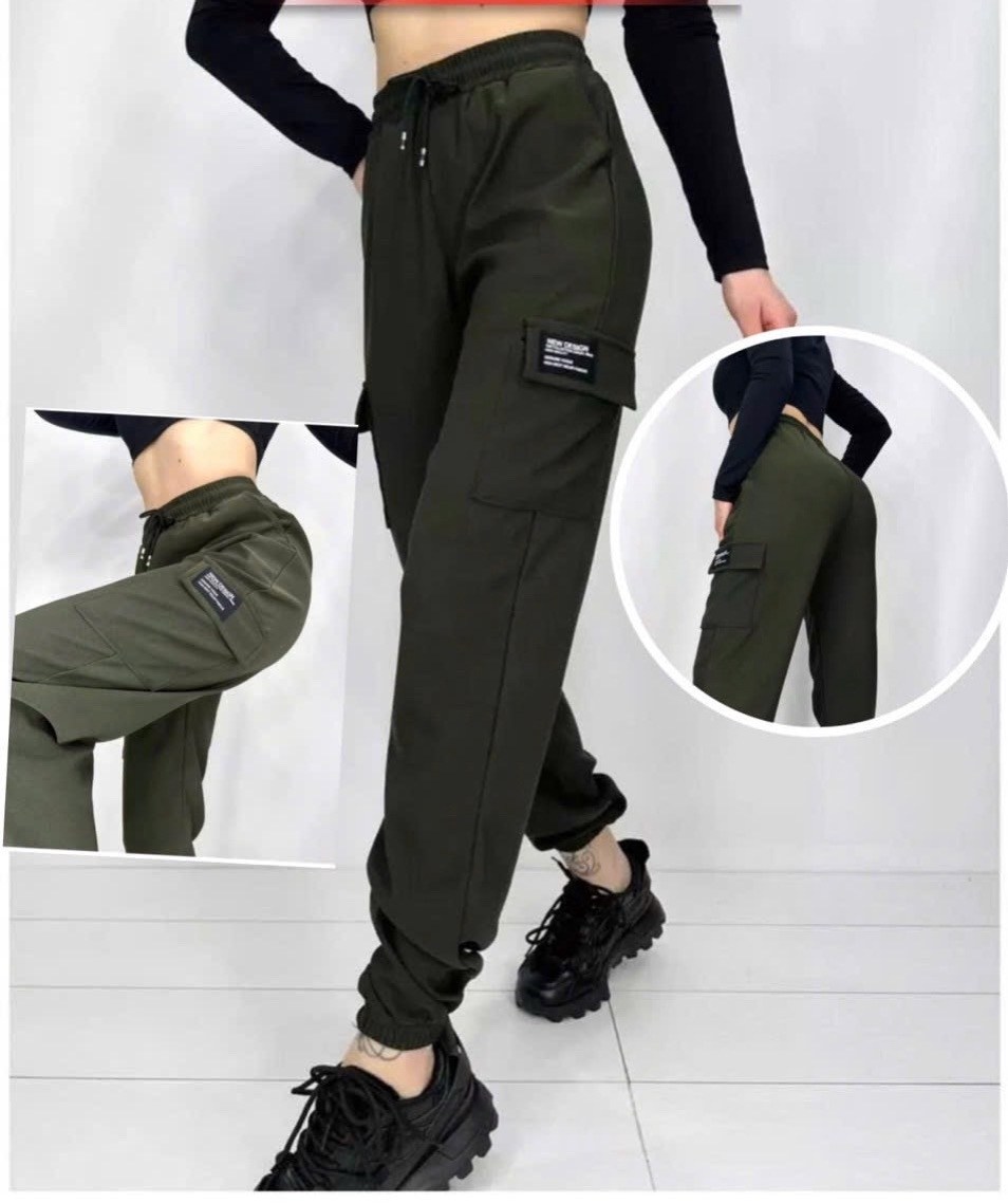 moliza брюки спортивные женские джоггеры,джоггеры брюки карго штаны на манжете спортивные,брюки спортивные джоггеры с накладными карманами,джоггеры женские,брюки женские джоггеры