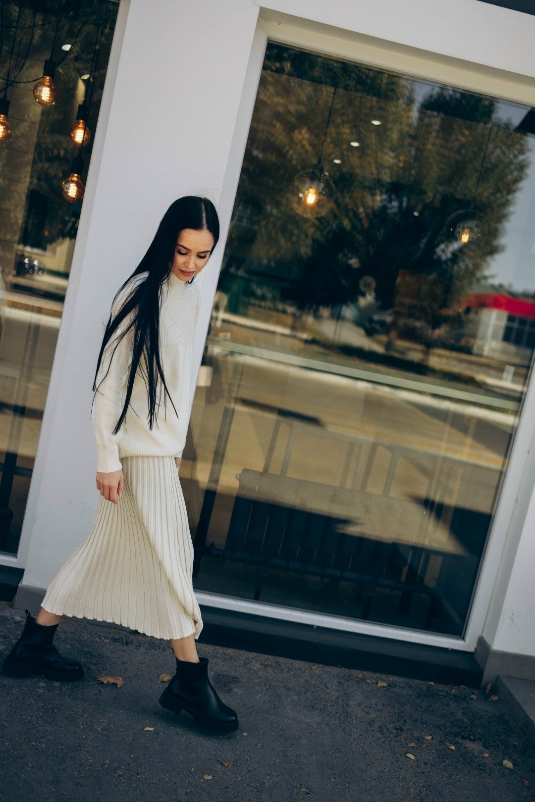 костюм белый,женский костюм,костюм молочный,костюм бежевый,костюм двойка с юбкой вязаный трикотажный теплый paulina brands