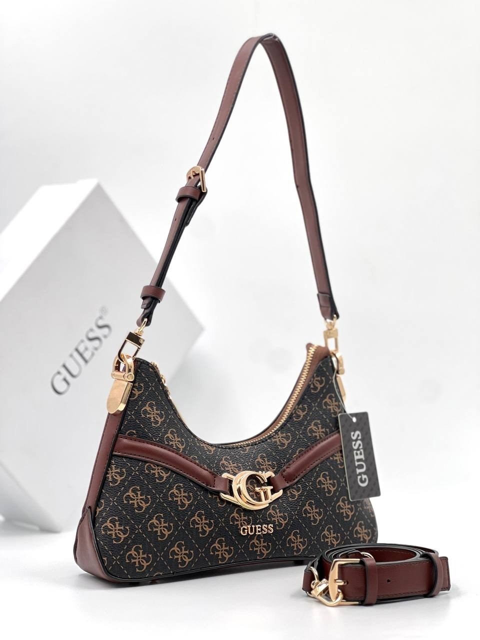 сумка женская guess,сумка guess,guess сумка на плечо,guess сумка на плечо багет,сумка через плечо guess