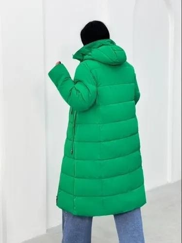 куртка женская,удлиненная куртка,зимняя женская куртка,пуховик зимний женский,куртка женская зеленая