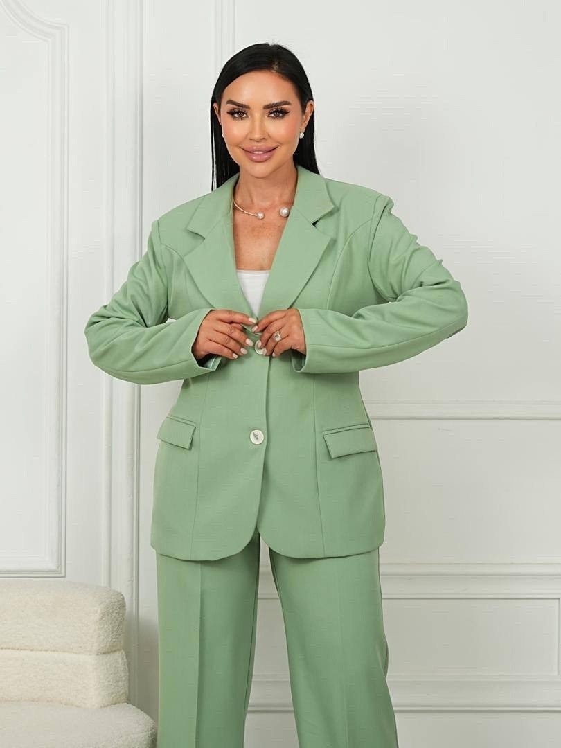 костюм двойка женский брючный классический,брючный костюм,брючный костюм женский,брючный костюм палаццо женский,брючный костюм женский голубой