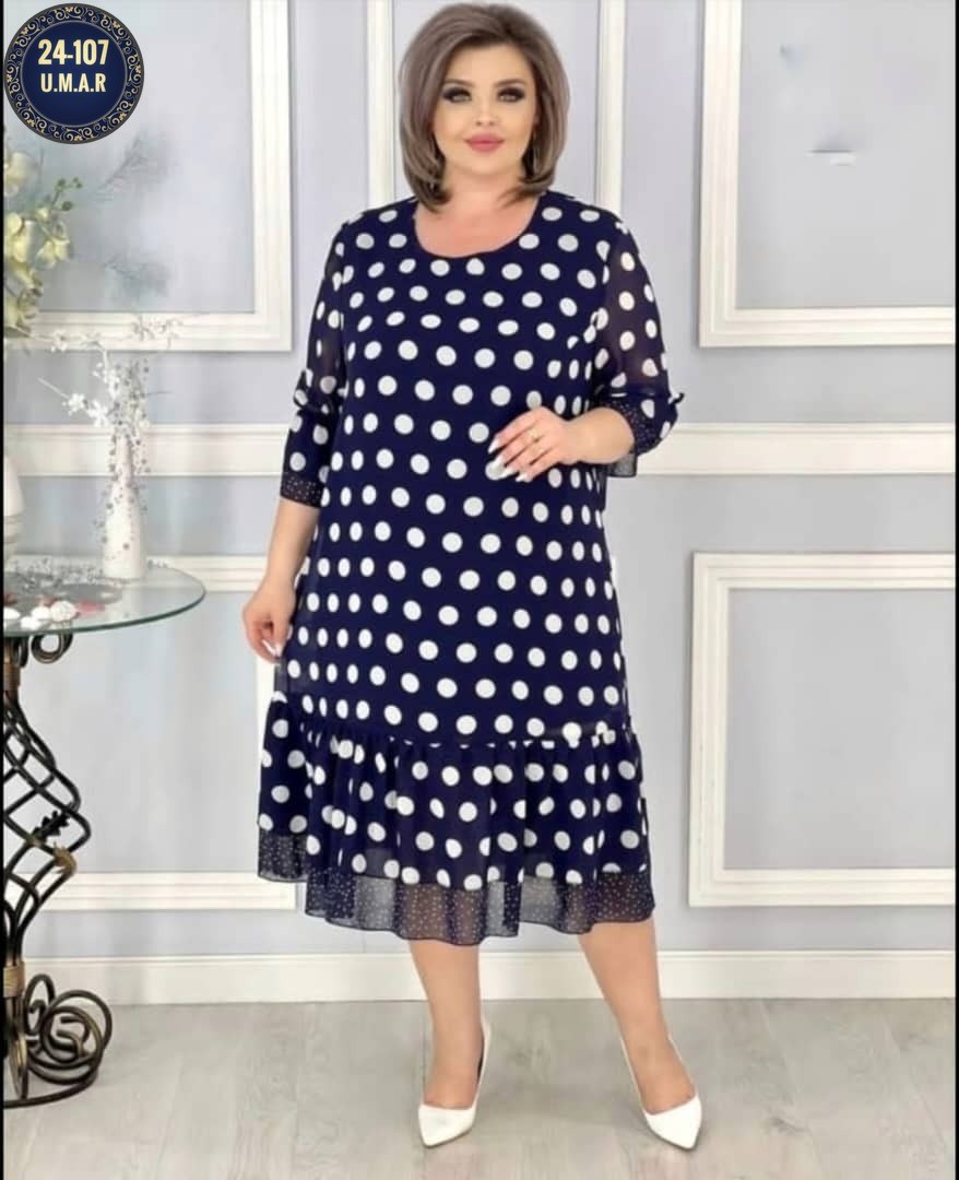 платье женское,вечернее платье больших размеров нарядное в горошек saliya brand,платье больших размеров,платье в горошек,платье вечернее больших размеров нарядное в горошек
