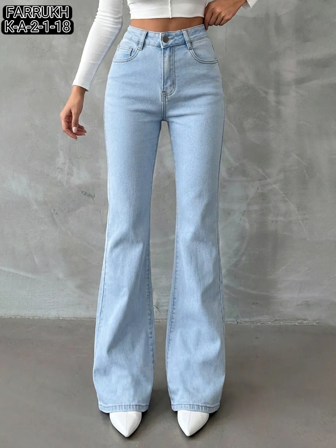 джинсы клеш с высокой посадкой glanada,джинсы клеш женские,женские джинсы,джинсы клёш,джинсы женские прямые