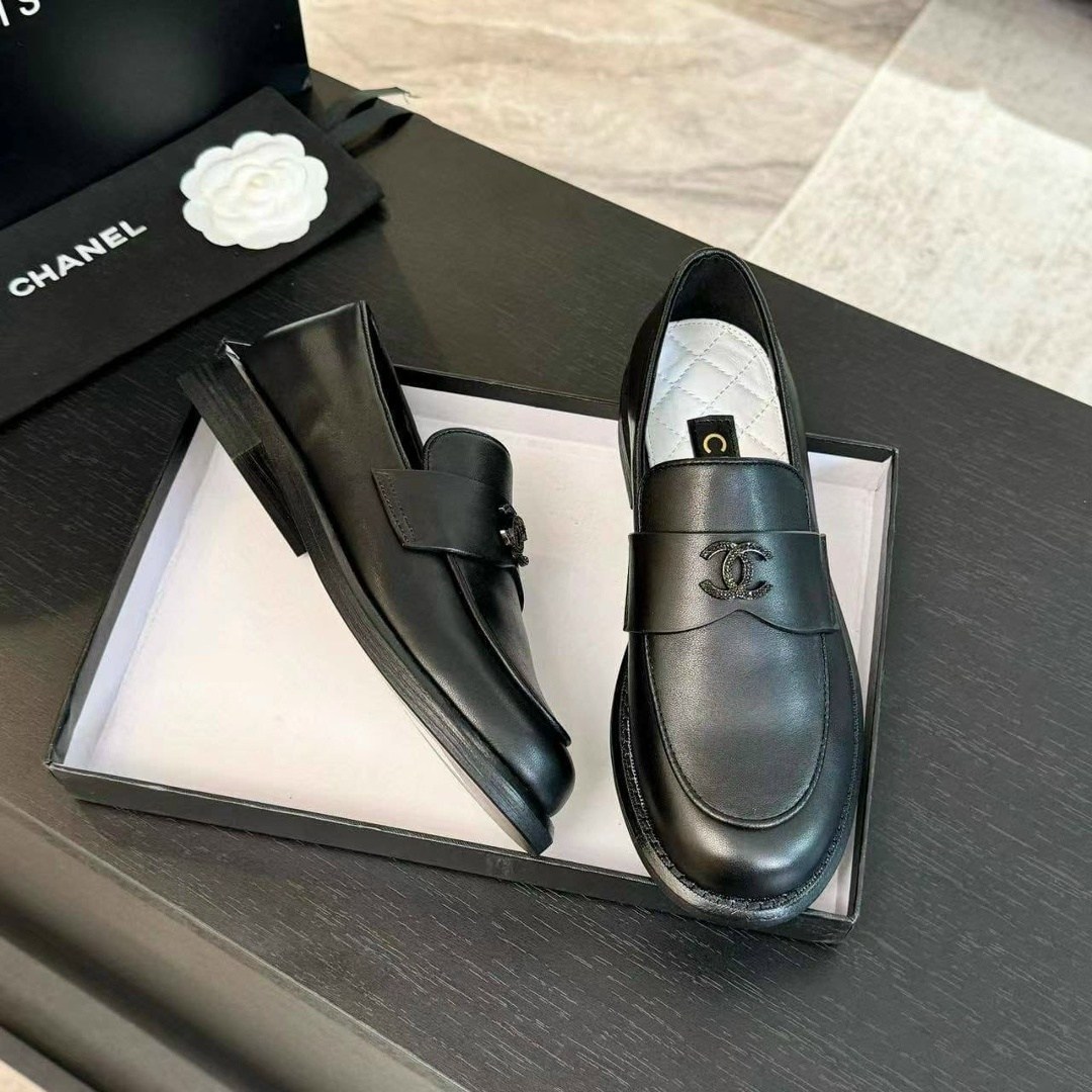 лоферы chanel,лоферы женские chanel,женские лоферы chanel premium black,шанель лоферы,женские кожаные черные лоферы chanel