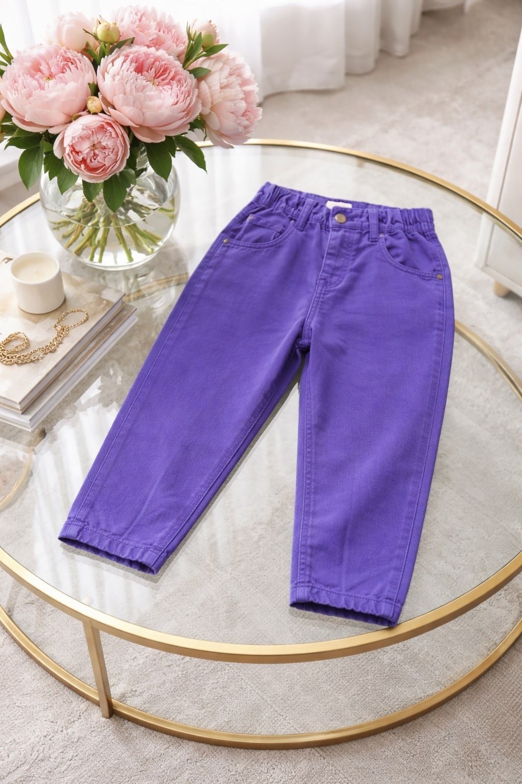 брюки для девочек,сиреневые джинсы,джинсы для девочек,брюки фиолетовые для мальчика,штаны для девочек