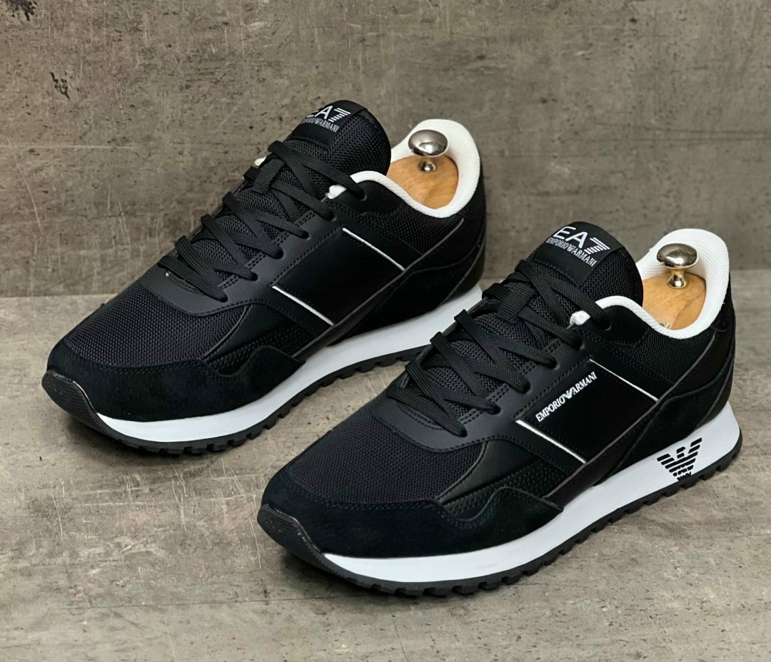 мужские кроссовки,кроссовки,кроссовки мужские armani,кроссовки emporio armani,черные кроссовки emporio armani