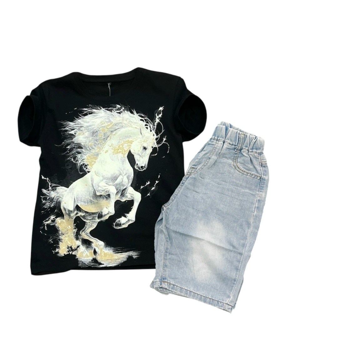 детская футболка лошадь,футболка с лошадьми,комплект одежды для мальчика,детская футболка,футболка с лошадью женская