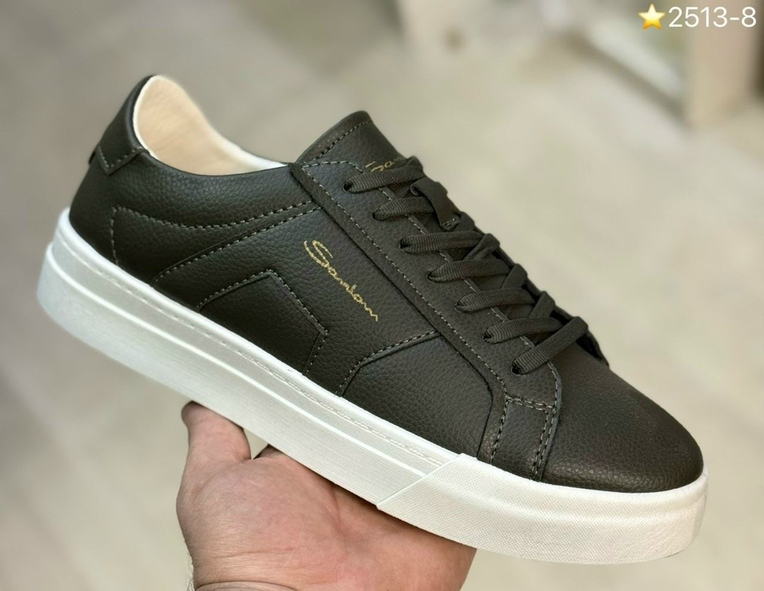 ,кеды мужские santoni,кожаные кеды,кожаные кеды gloria santoni,кеды мужские кожаные