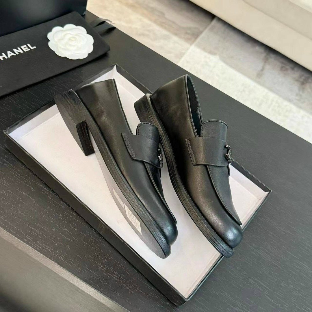 лоферы chanel,лоферы женские chanel,женские лоферы chanel premium black,шанель лоферы,женские кожаные черные лоферы chanel