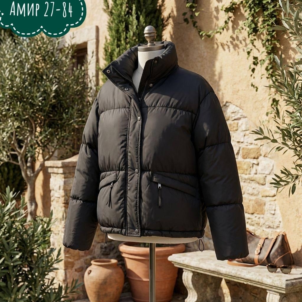 пуховик uniqlo ultra light down,пуховик объемный укороченный 12 storeez,куртка женская,куртка оверсайз,короткий пуховик