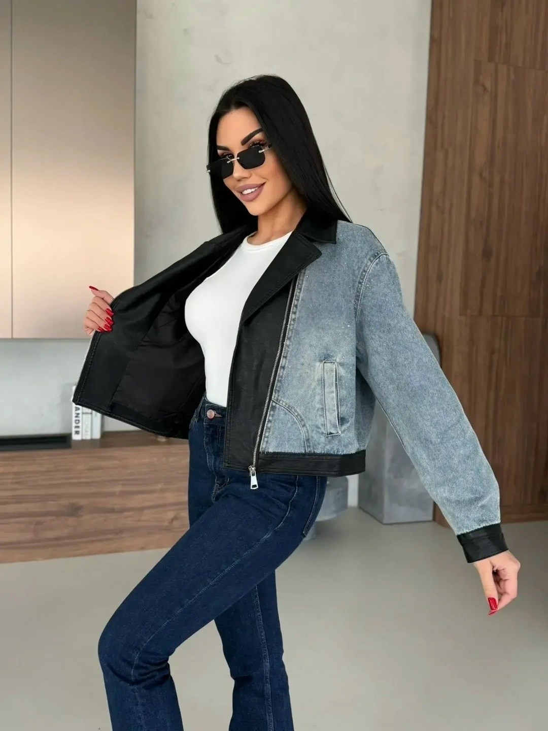 джинсовая куртка женская ветровка летняя saleev-jeans,куртка женская джинсовая,джинсовая куртка,куртка стильная,женская куртка