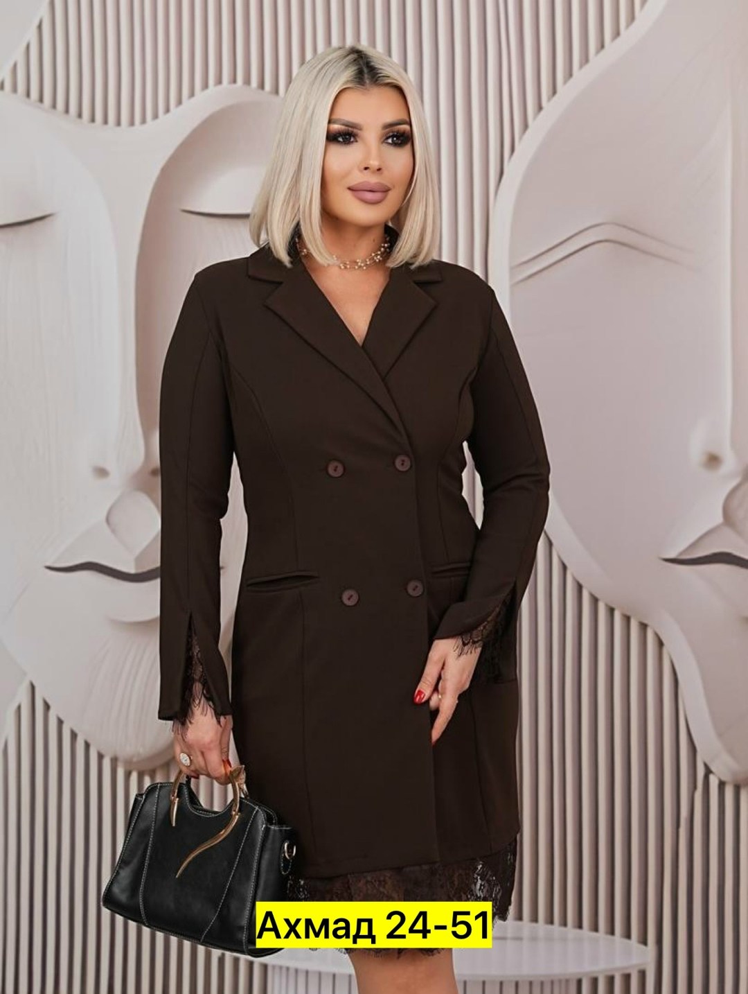 платье пиджак,женское платье-пиджак офисное ashley rose,платье-пиджак женское,женское платье-пиджак офисное ashely rose цвет черный,платье пиджак валдбериес