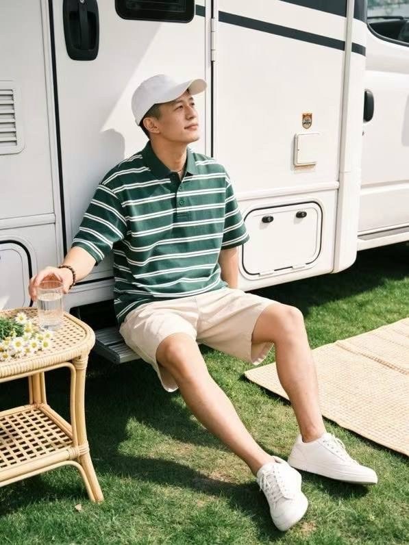 мода мужская,мужские наряды,повседневные шорты,шорты uniqlo мужские,мужская летняя одежда