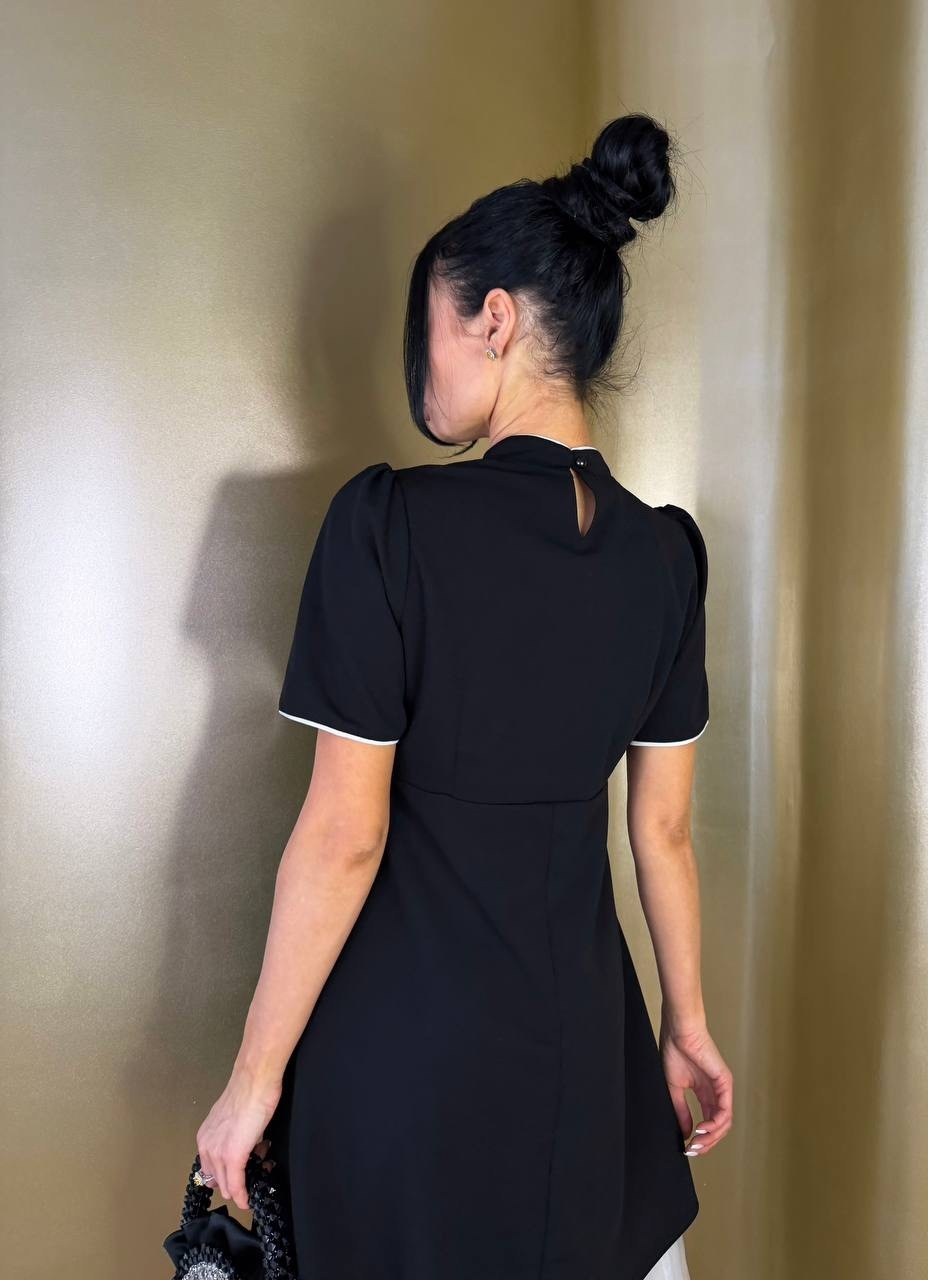 платья,стильное платье,платье стиль,платья в китайском стиле,платье с воротником