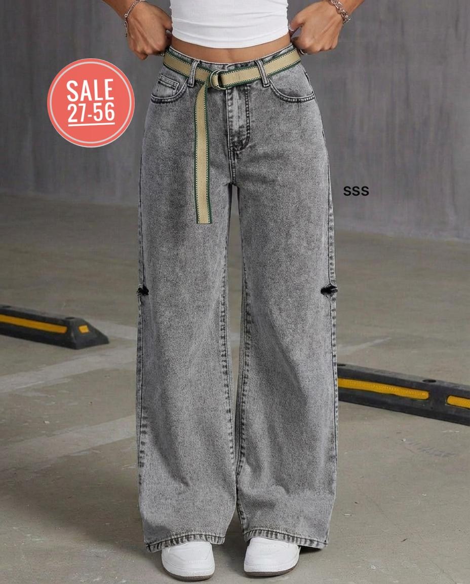 женские джинсы,широкие джинсы женские,джинсы широкие,джинсы,женские рваные серые джинсы палаццо