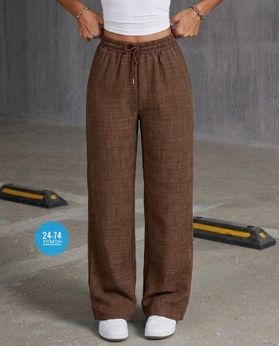 повседневные брюки,женские брюки,брюки с широкими штанинами,широкие брюки,брюки льняные