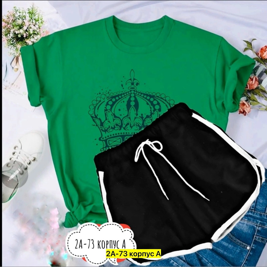 костюм спортивный женский,костюм женский,футболка и шорты костюм,костюм женский футболка и шорты,комплект одежды женские