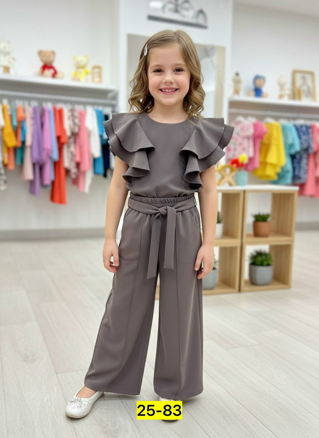 праздничный брючный костюм для девочки,нарядный брючный костюм для девочки 10 лет,костюм брючный,костюм нарядный с брюками палаццо,костюм нарядный с брюками палаццо на выпускной голубой