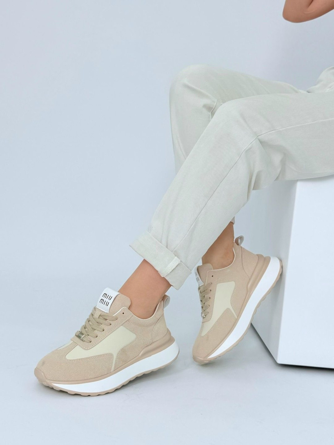 ,кроссовки женскиe,бежевые кроссовки,кроссовки женские натуральная кожа,бежевые кроссовки evromoda