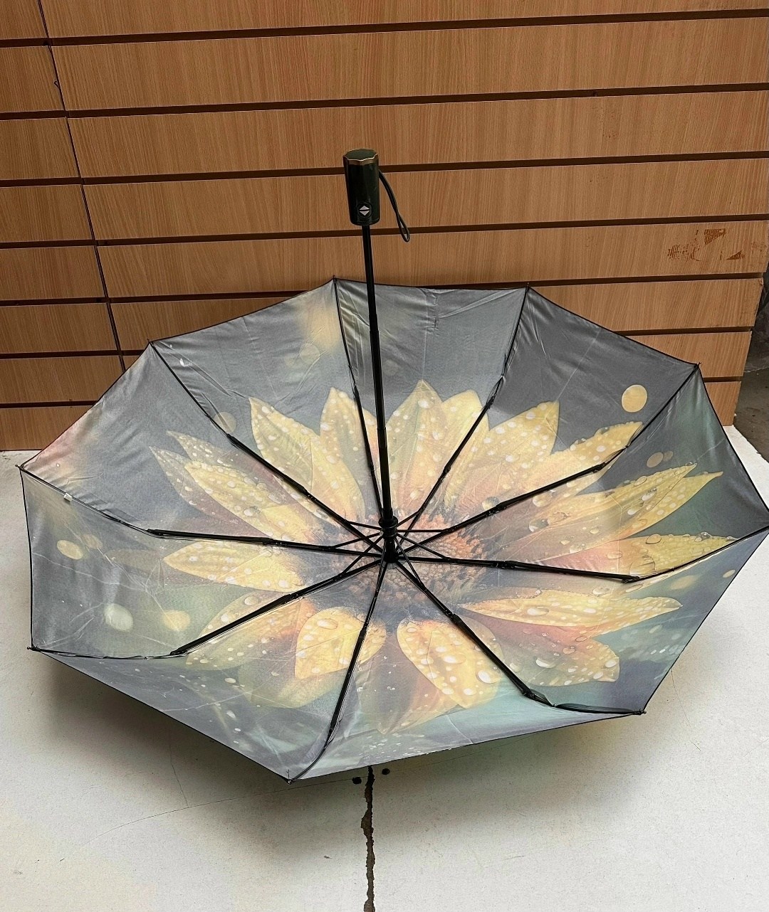 зонт автомат женский,зонт,зонт автомат,зонт с подсолнухами,зонт женский