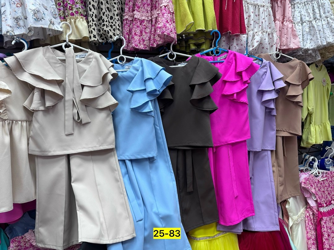 праздничный брючный костюм для девочки,нарядный брючный костюм для девочки 10 лет,костюм брючный,костюм нарядный с брюками палаццо,костюм нарядный с брюками палаццо на выпускной голубой