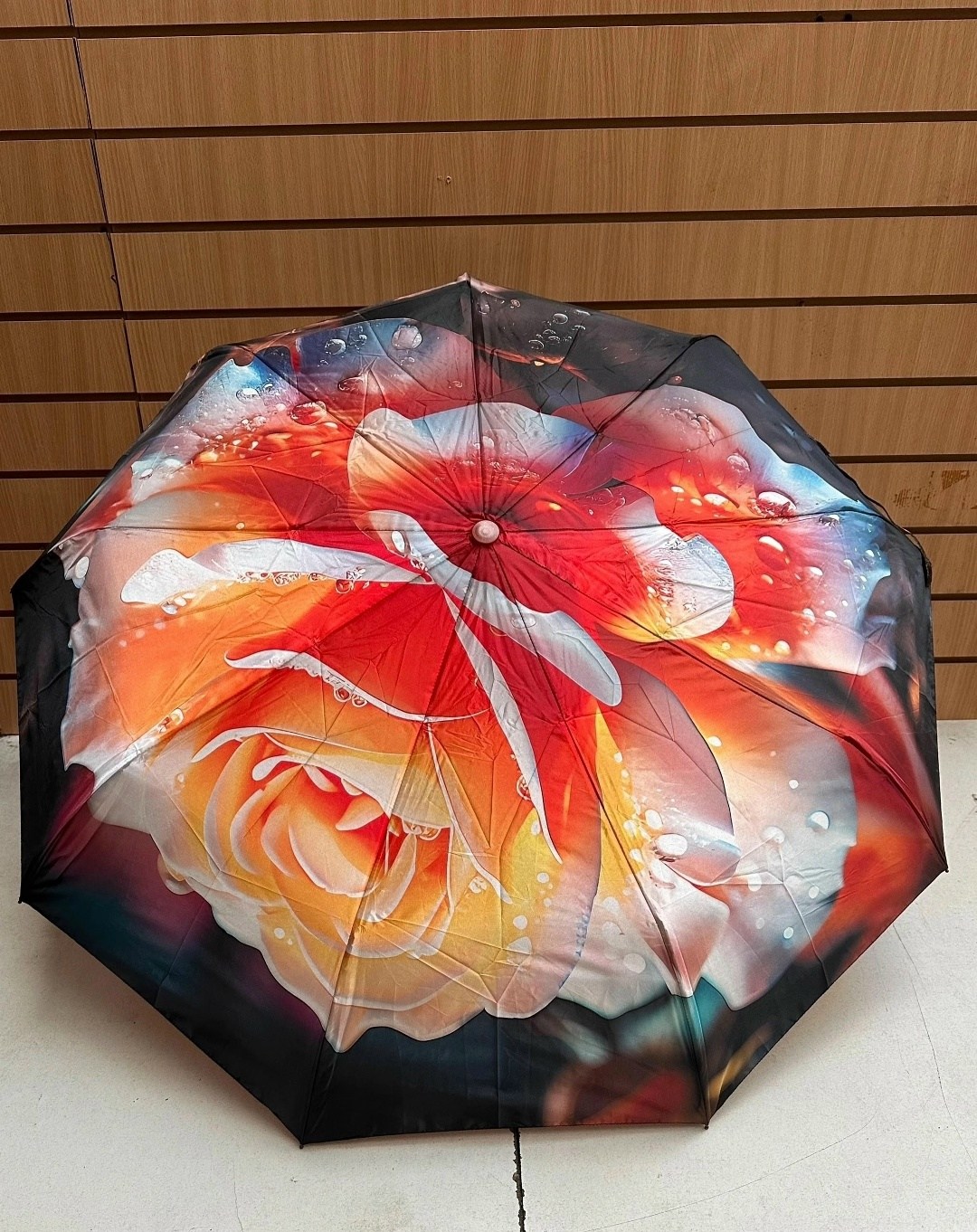 зонт автомат женский,зонт,зонт автомат,зонт с подсолнухами,зонт женский