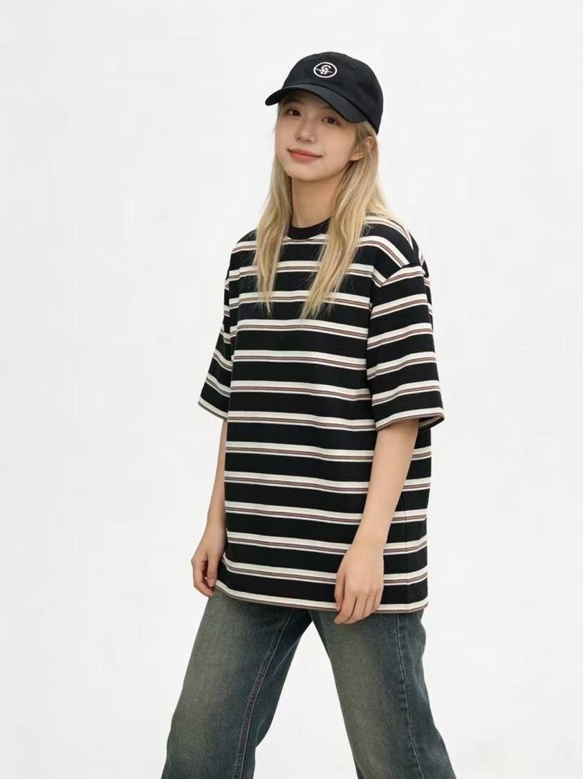 футболки мужские,футболка с полосками,мужская футболка оверсайз,полосатая футболка с короткими рукавами,мужская оверсайз футболка в полоску