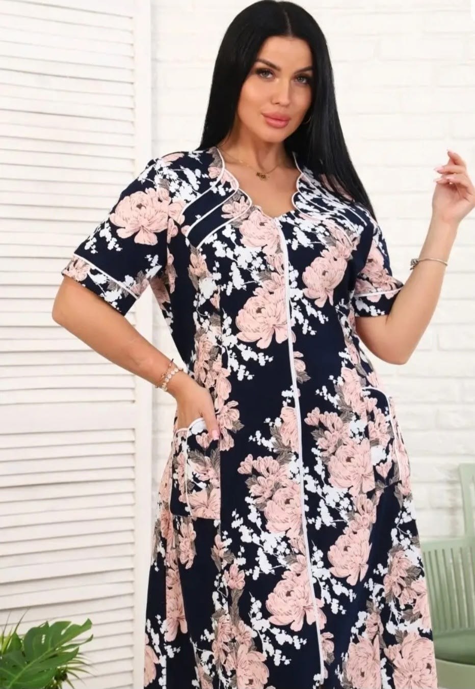 халат женский домашний на молнии,халат женский домашний,женские халаты,домашний халат на молнии,женский халат на молнии