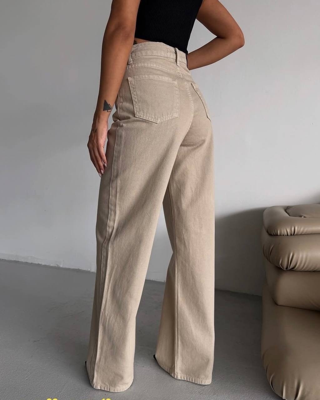 джинсы бежевые,женские джинсы,джинсы широкие,джинсы женские бежевые,джинсы брюки