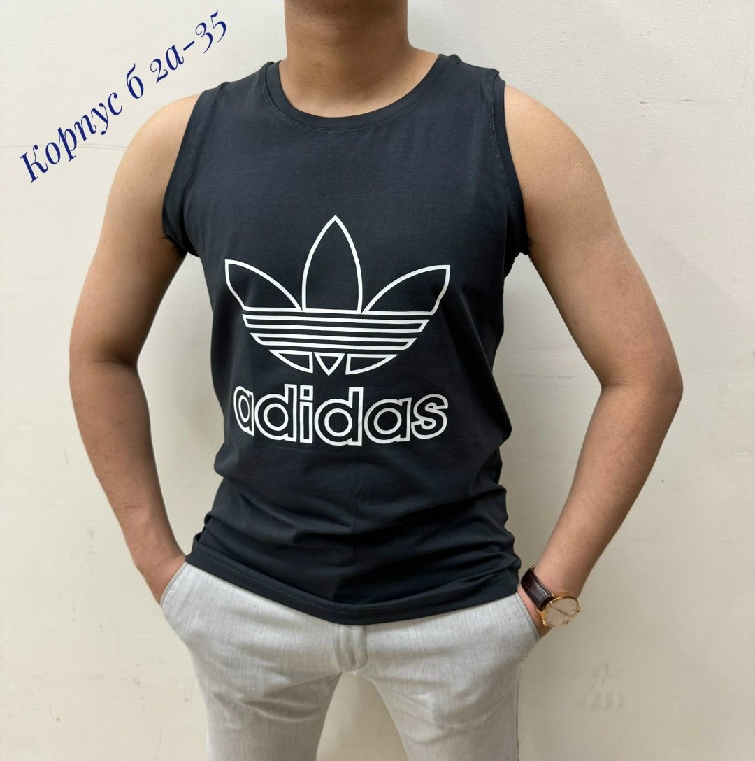 майка,футболка адидас ориджинал мужская,майка адидас,мужская майка,
