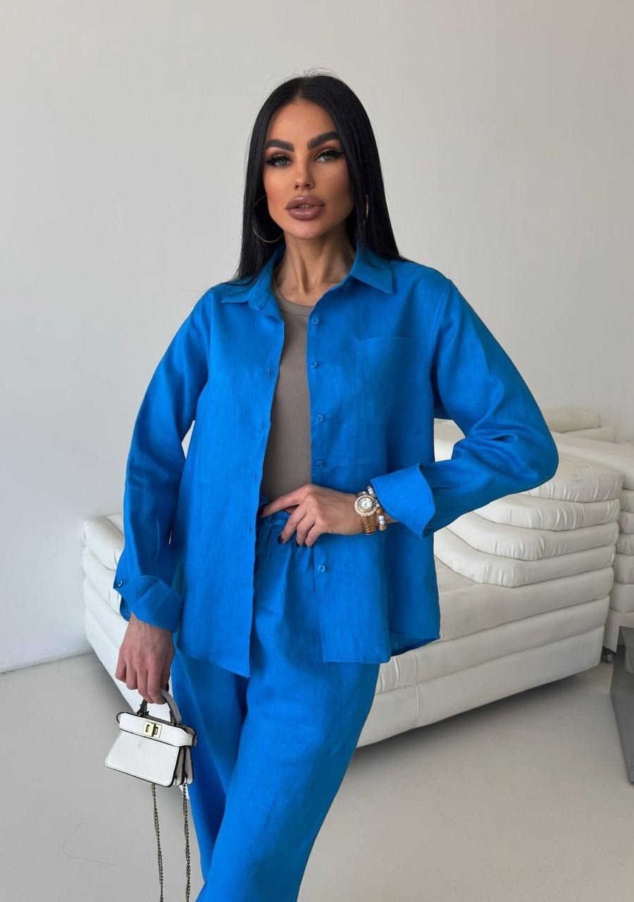 костюм лен брючный женский,льняной костюм женский летний брючный,костюм брючный арт. 10600260,брючный костюм женский,брючный костюм женский loro piana