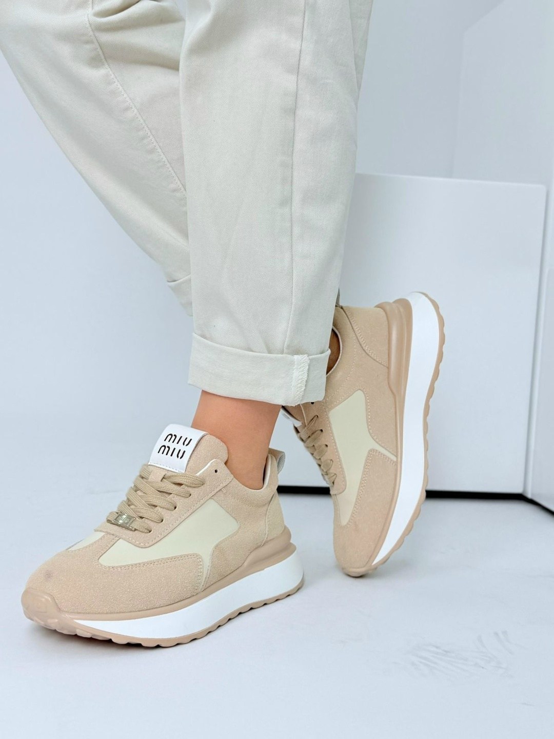 ,кроссовки женскиe,бежевые кроссовки,кроссовки женские натуральная кожа,бежевые кроссовки evromoda