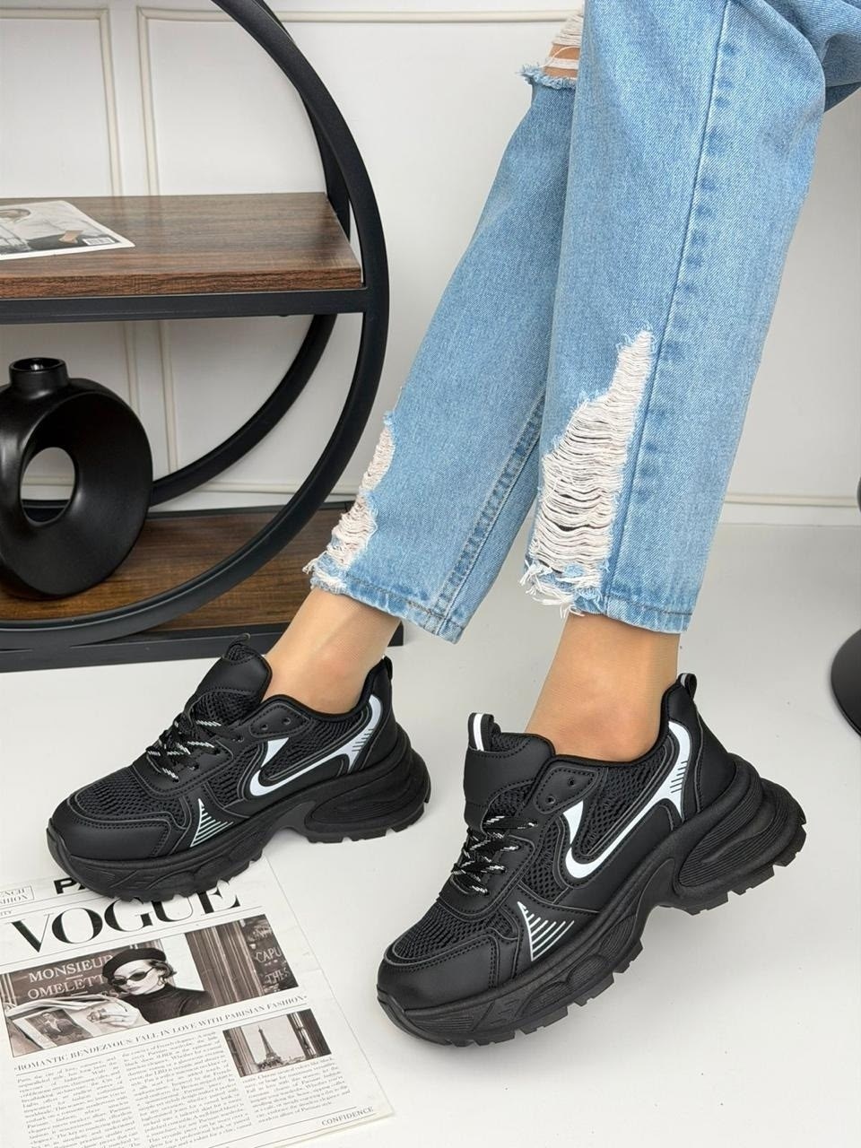 кроссовки женскиe,кроссовка,массивные кроссовки,кроссовки женские черный,кроссовки черные