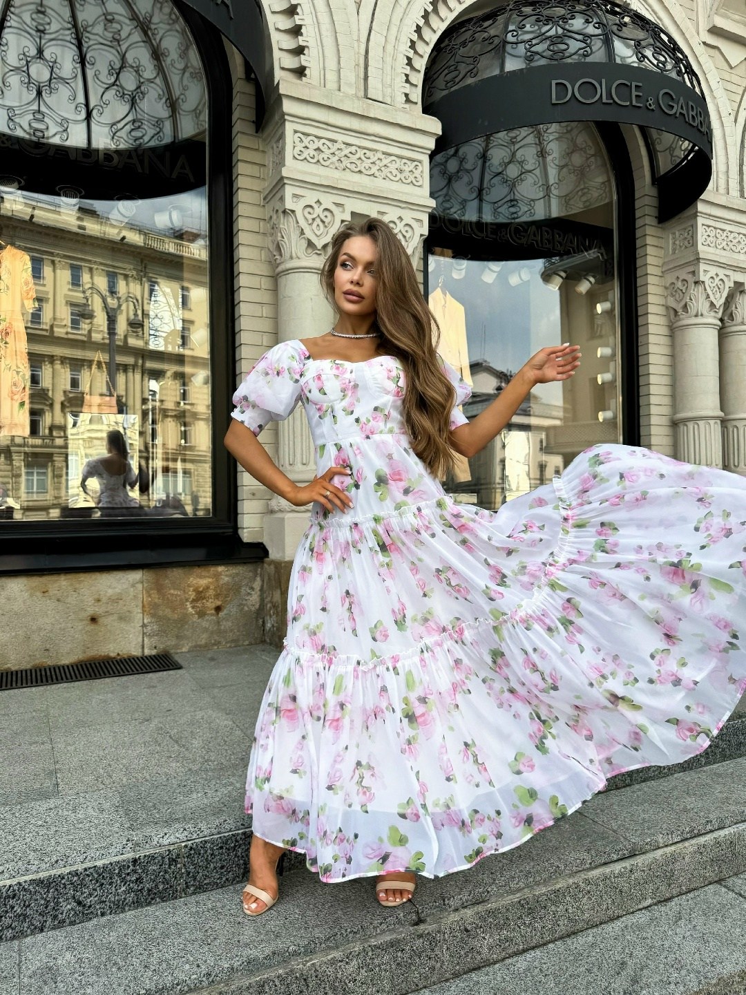 платье летнее длинное,платья в цветок,летние платье,платье,длинное платье