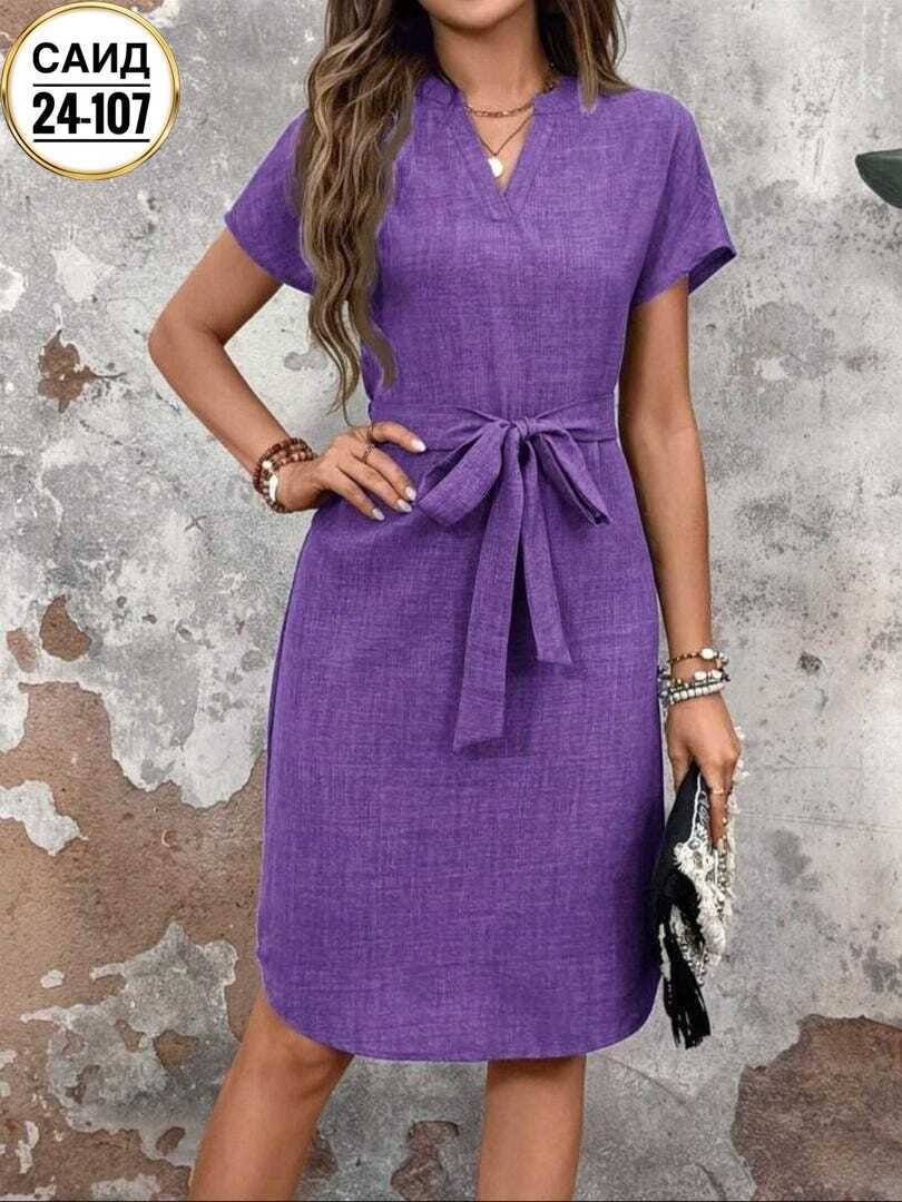 женские летние платья,платье женской,платья,платье с поясом,льняные платья