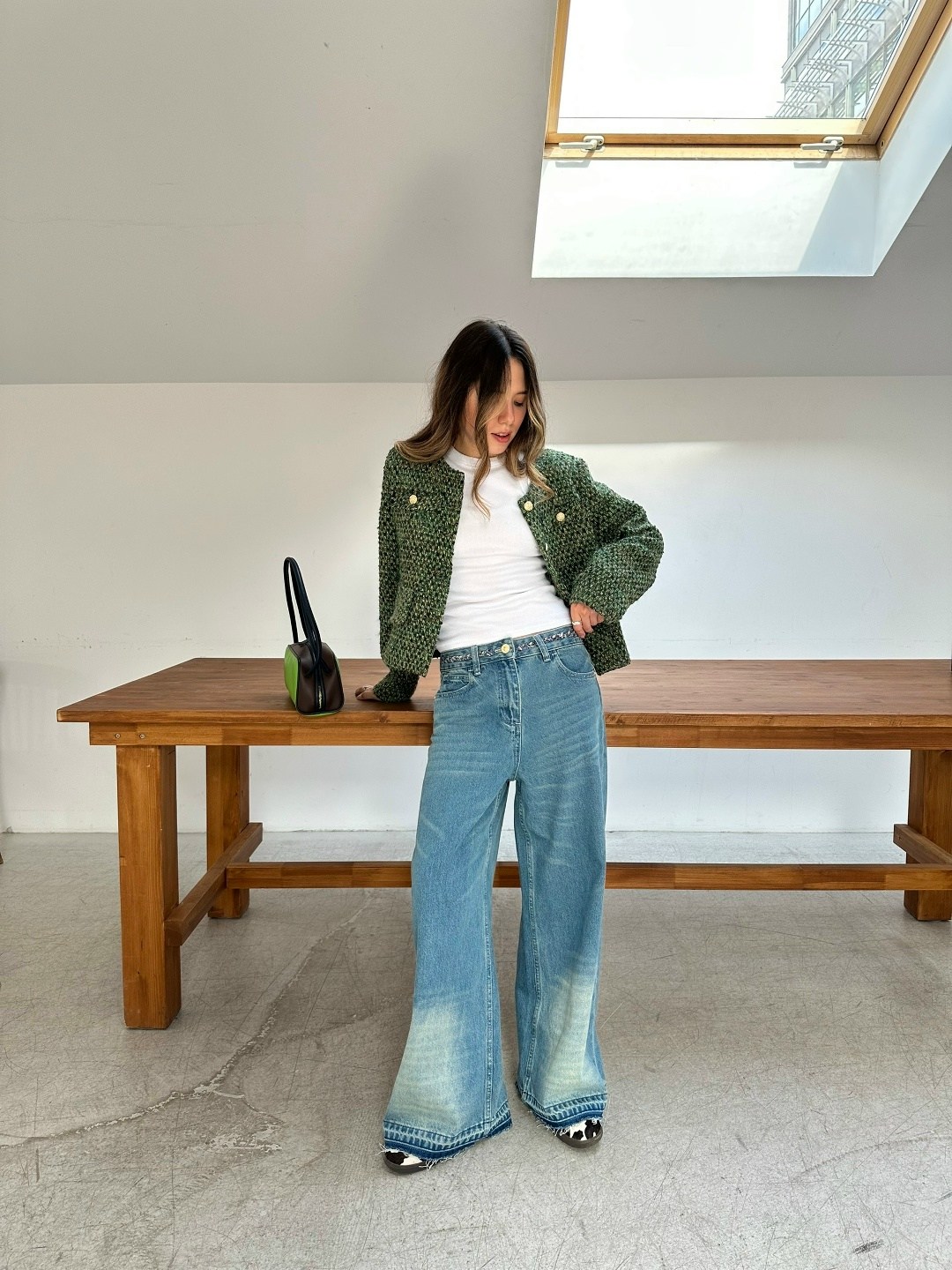 твидовый жакет манго,зеленый женский твидовый жакет на пуговицах,женская твидовая куртка,зеленый твидовый пиджак женский,женский твидовый пиджак daisy