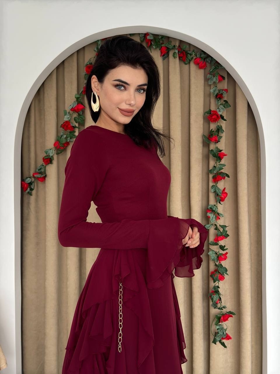 платья,бордовое платье,длинное вечернее платье,вечернее платье,длинное платье